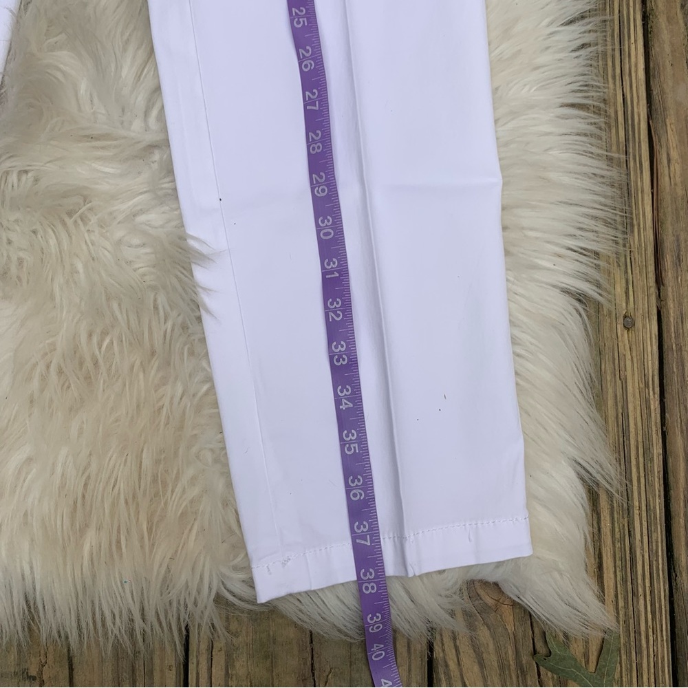 Talbots White Relaxed Chino Pants - Picture 6 of 9